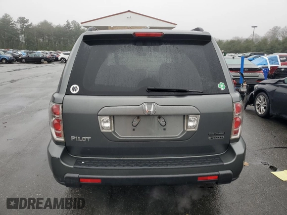 2008 Honda Pilot VP with VIN 5FNYF18278B054244, listed as a Copart auction lot 49612605 with 189,582 mi miles and Salvage Title. Bid and sale history available at DreamBid. Image 6.