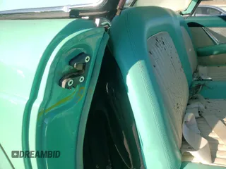 1955 Ford Thunderbird with VIN P5FH221611, listed as a Copart auction lot 61403814 with 16,558 mi miles and Salvage Title. Bid and sale history available at DreamBid. Image 9.