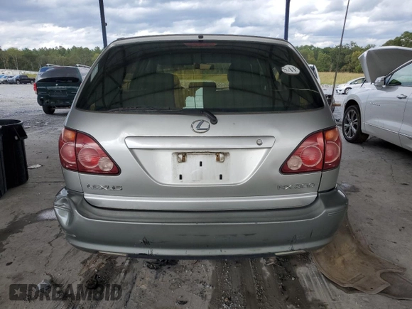2000 Lexus RX 300 with VIN JT6GF10UXY0079539, listed as a Copart auction lot 73396854 with 184,025 mi miles and Salvage Title. Bid and sale history available at carsss.com. Image 6.