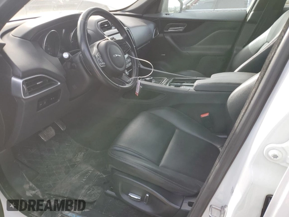 2019 Jaguar F-Pace 25t Premium with VIN SADCJ2FX5KA605238, listed as a Copart auction lot 48924955 with 76,241 mi miles and Salvage title. Bid and sale history available at DreamBid. Image 7.