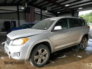 2010 Toyota RAV4 Sport with VIN JTMRK4DV8A5087620, listed as a Copart auction lot 65527035 with 118,543 mi miles and Salvage title. Bid and sale history available at DreamBid. Image 1.