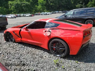 2019 Chevrolet Corvette 1LT с VIN 1G1YB2D74K5109933, выставлен на аукционе Copart как лот 64104535 с пробегом 21 625 миль миль и Списание • Salvage title. История ставок и продаж доступна на DreamBid. Изображение 2.