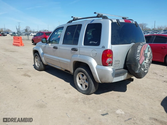 2004 Jeep Liberty Limited with VIN 1J4GL58KX4W114061, listed as a IAAI auction lot 42060760 with 170,282 mi miles. Bid and sale history available at carsss.com. Image 3.