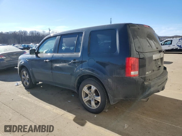 2013 Honda Pilot EX-L with VIN 5FNYF4H52DB054769, listed as a Copart auction lot 42938675 with 207,504 mi miles and Salvage Title. Bid and sale history available at DreamBid. Image 2.