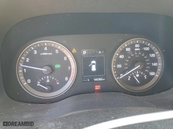 2017 Hyundai Tucson SE Plus with VIN KM8J33A44HU423310, listed as a Copart auction lot 46449215 with 146,383 mi miles and Salvage Title. Bid and sale history available at carsss.com. Image 9.