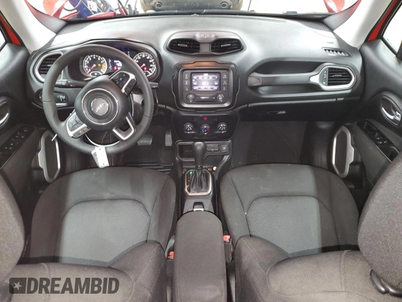 2020 Jeep Renegade Sport with VIN ZACNJAAB3LPL03293, listed as a Copart auction lot 83691994 with 105,208 mi miles and Salvage Title. Bid and sale history available at carsss.com. Image 8.