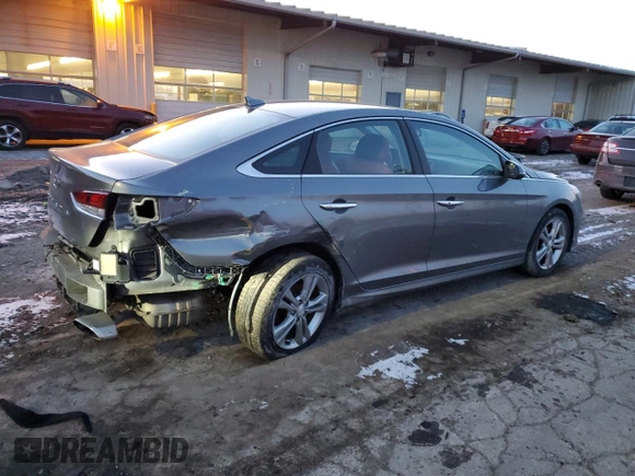 2018 Hyundai Sonata Sport Plus with VIN 5NPE34AF3JH628985, listed as a Copart auction lot 84901014 with 81,049 mi miles and Salvage Title. Bid and sale history available at DreamBid. Image 3.
