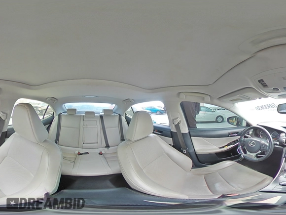 2014 Lexus IS 250 with VIN JTHBF1D21E5029444, listed as a Copart auction lot 59900835 with 157,047 mi miles and Salvage title. Bid and sale history available at DreamBid. Image 14.