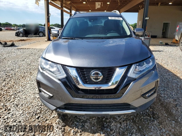 2020 Nissan Rogue SL z VIN 5N1AT2MT9LC705471, wystawiony jako Copart lot #58140105 z przebiegiem 55 397 mil mil oraz Szkoda całkowita • Salvage title. Historia ofert i sprzedaży dostępna na DreamBid. Obrazek 5.