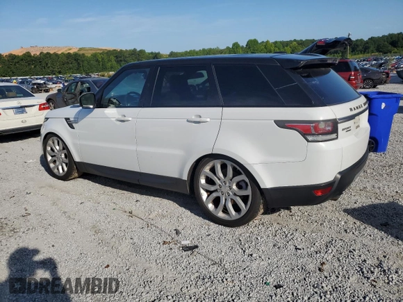 2014 Land Rover Range Rover Sport HSE with VIN SALWR2WFXEA365769, listed as a Copart auction lot 63877555 with 213,835 mi miles and Clean title. Bid and sale history available at DreamBid. Image 2.