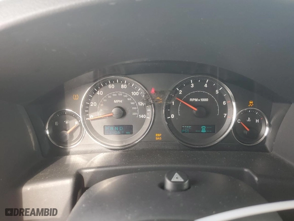 2007 Jeep Commander Limited with VIN 1J8HG58277C697105, listed as a Copart auction lot 46043315 with 173,061 mi miles and Salvage Title. Bid and sale history available at carsss.com. Image 9.