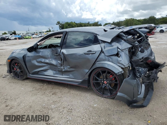 2018 Honda Civic Type R Touring z VIN SHHFK8G73JU203326, wystawiony jako Copart lot #69673394 z przebiegiem 80 339 mil mil oraz Nie do naprawy • Non repairable. Historia ofert i sprzedaży dostępna na DreamBid. Obrazek 2.