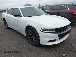 2019 Dodge Charger SXT with VIN 2C3CDXBG9KH598841, listed as a IAAI auction lot 41093938 with 112,359 mi miles. Bid and sale history available at carsss.com. Image 1.