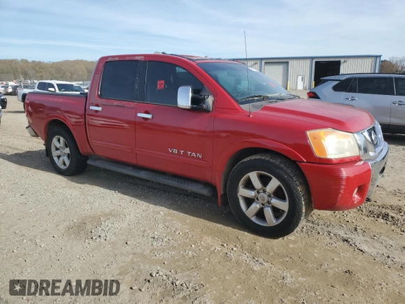 2011 Nissan Titan SV with VIN 1N6BA0EDXBN321807, listed as a Copart auction lot 84557694 with 224,437 mi miles and Clean Title. Bid and sale history available at DreamBid. Image 4.