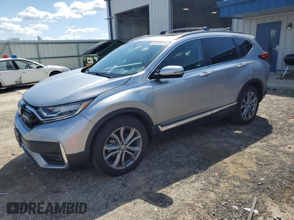 2020 Honda CR-V Touring z VIN 2HKRW2H95LH650860, wystawiony jako Copart lot #55510015 z przebiegiem 68 680 mil mil oraz Szkoda całkowita • Salvage title. Historia ofert i sprzedaży dostępna na DreamBid. Obrazek 1.