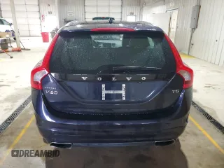 2016 Volvo V60 T5 Drive-E Premier with VIN YV140MEK5G1298126, listed as a Copart auction lot 53251355 with 35,635 mi miles and Salvage Title. Bid and sale history available at carsss.com. Image 6.