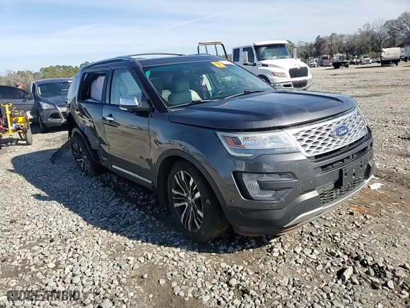 2016 Ford Explorer Platinum with VIN 1FM5K8HT0GGB77335, listed as a Copart auction lot 42753425 with 119,967 mi miles and Salvage Title. Bid and sale history available at carsss.com. Image 11.