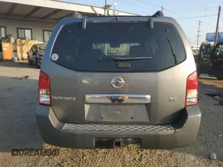 2007 Nissan Pathfinder SE with VIN 5N1AR18U37C614620, listed as a Copart auction lot 83915844 with Not provided miles and Salvage title. Bid and sale history available at DreamBid. Image 6.