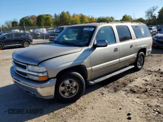 2001 Chevrolet Suburban LT with VIN 3GNEC16T11G144696, listed as a Copart auction lot 72712924 with 0 mi miles and Salvage Title. Bid and sale history available at carsss.com. Image 1.