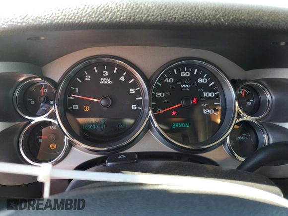 2013 Chevrolet Silverado 1500 LT with VIN 3GCPKSE73DG138532, listed as a Copart auction lot 49651805 with 166,030 mi miles and Salvage Title. Bid and sale history available at DreamBid. Image 9.