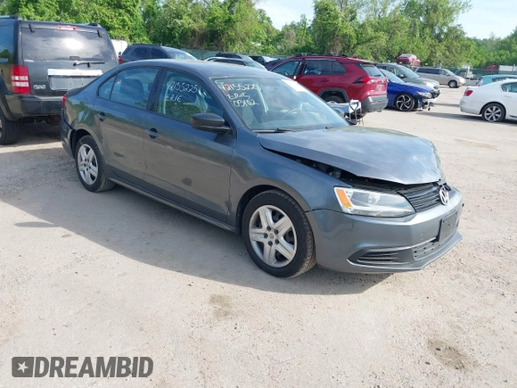 2013 Volkswagen Jetta S with VIN 3VW2K7AJXDM222855, listed as a IAAI auction lot 42155225 with 45,724 mi miles and . Bid and sale history available at DreamBid. Image 1.