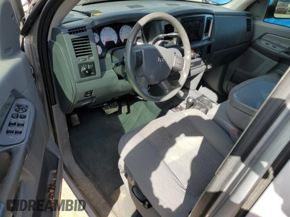 2007 Dodge Ram 2500 SLT with VIN 1D7KS28C87J535598, listed as a Copart auction lot 44952255 with 323,497 mi miles and Salvage Title. Bid and sale history available at carsss.com. Image 8.