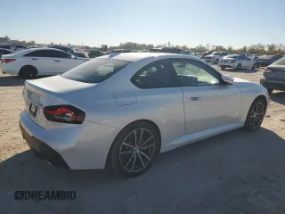 2023 BMW 2 Series 230i xDrive with VIN 3MW33CM06P8D23448, listed as a Copart auction lot 83794644 with 17,213 mi miles and Salvage Title. Bid and sale history available at carsss.com. Image 3.