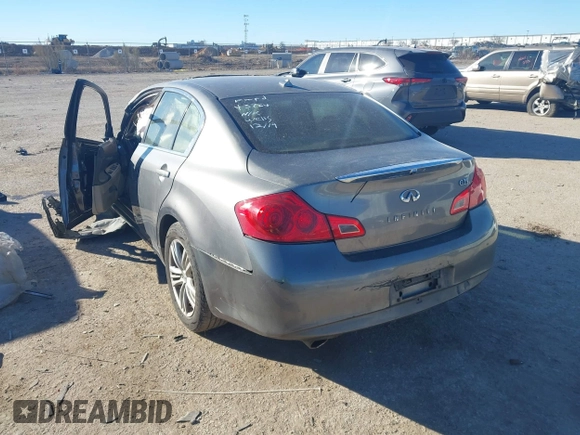 2012 Infiniti G25 Journey z VIN JN1DV6AP6CM810606, wystawiony jako IAAI lot #41254533 z przebiegiem Nie podano mil oraz . Historia ofert i sprzedaży dostępna na DreamBid. Obrazek 3.
