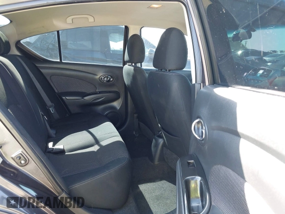 2015 Nissan Versa SV with VIN 3N1CN7AP5FL855424, listed as a IAAI auction lot 41974356 with 85,426 mi miles. Bid and sale history available at carsss.com. Image 8.