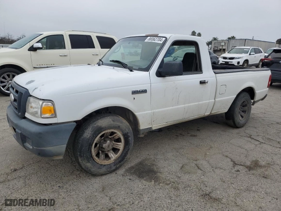 2007 Ford Ranger XL with VIN 1FTYR10DX7PA33767, listed as a Copart auction lot 86562704 with 0 mi miles and Non Repairable. Bid and sale history available at carsss.com. Image 1.