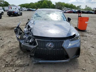2020 Lexus IS 300 F Sport with VIN JTHG81F25L5043020, listed as a Copart auction lot 56381725 with 22,184 mi miles and Salvage title. Bid and sale history available at DreamBid. Image 5.