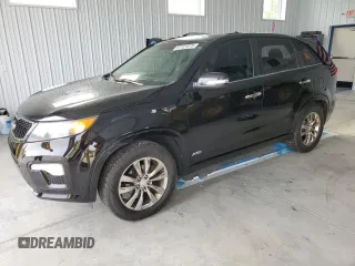 2013 Kia Sorento SX z VIN 5XYKWDA23DG369367, wystawiony jako Copart lot #57721075 z przebiegiem 133 560 mil mil oraz Szkoda całkowita • Salvage title. Historia ofert i sprzedaży dostępna na DreamBid. Obrazek 1.