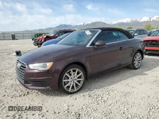 2015 Audi A3 Premium Plus z VIN WAU3FLFF8F1066918, wystawiony jako Copart lot #54674675 z przebiegiem 58 714 mil mil oraz Szkoda całkowita • Salvage title. Historia ofert i sprzedaży dostępna na DreamBid. Obrazek 1.