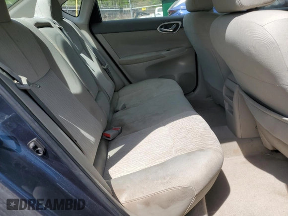 2014 Nissan Sentra S with VIN 3N1AB7AP9EY331520, listed as a Copart auction lot 53931085 with 106,587 mi miles and Salvage Title. Bid and sale history available at DreamBid. Image 10.