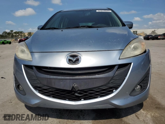 2012 Mazda 5 Touring with VIN JM1CW2CL0C0104148, listed as a Copart auction lot 61018845 with 147,222 mi miles and Salvage title. Bid and sale history available at DreamBid. Image 5.