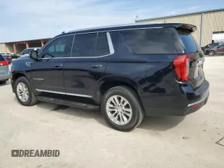 2021 GMC Yukon SLT with VIN 1GKS2BKD7MR199116, listed as a Copart auction lot 45635135 with 58,069 mi miles and Salvage Title. Bid and sale history available at carsss.com. Image 2.