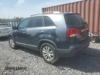 2011 Kia Sorento LX with VIN 5XYKTDA25BG086491, listed as a Copart auction lot 51582205 with 128,142 mi miles and Clean Title. Bid and sale history available at carsss.com. Image 2.