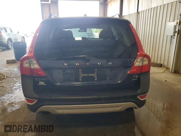 2013 Volvo XC70 T6 with VIN YV4902BZ3D1163124, listed as a Copart auction lot 54206005 with 93,052 mi miles and Salvage Title. Bid and sale history available at DreamBid. Image 6.