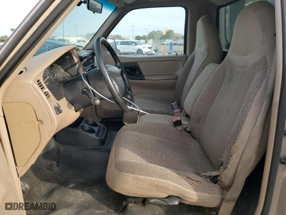 1998 Ford Ranger XL with VIN 1FTYR10U7WUA80206, listed as a Copart auction lot 84731174 with 276,971 mi miles and Clean Title. Bid and sale history available at carsss.com. Image 7.