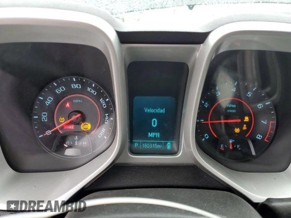 2014 Chevrolet Camaro LT z VIN 2G1FB1E32E9162182, wystawiony jako Copart lot #53104875 z przebiegiem 182 315 mil mil oraz Szkoda całkowita • Salvage title. Historia ofert i sprzedaży dostępna na DreamBid. Obrazek 9.