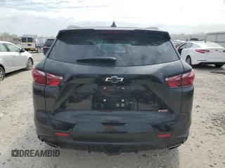 2022 Chevrolet Blazer RS с VIN 3GNKBERS8NS218666, выставлен на аукционе Copart как лот 52580525 с пробегом 43 289 миль миль и Списание • Salvage title. История ставок и продаж доступна на DreamBid. Изображение 6.