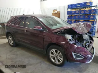 2017 Ford Edge SEL with VIN 2FMPK3J88HBB10590, listed as a Copart auction lot 50366035 with 0 mi miles and Salvage Title. Bid and sale history available at carsss.com. Image 4.