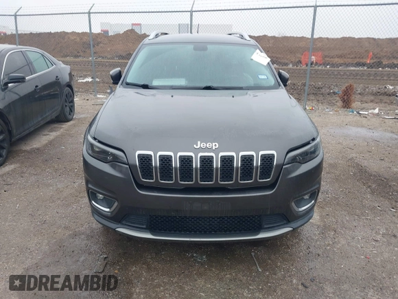 2019 Jeep Cherokee Limited with VIN 1C4PJLDB9KD275094, listed as a IAAI auction lot 41533660 with 75,361 mi miles and . Bid and sale history available at DreamBid. Image 12.