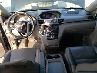 2013 Honda Odyssey EX-L with VIN 5FNRL5H66DB023651, listed as a Copart auction lot 48676274 with 164,687 mi miles and Salvage Title. Bid and sale history available at DreamBid. Image 8.