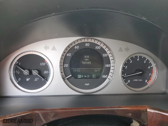 2011 Mercedes-Benz GLK-Class GLK 350 with VIN WDCGG5GB0BF573943, listed as a Copart auction lot 50410445 with 56,165 mi miles and Salvage Title. Bid and sale history available at carsss.com. Image 9.