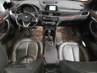 2018 BMW X1 xDrive28i with VIN WBXHT3C37J5L25365, listed as a Copart auction lot 50056365 with 36,200 mi miles and Salvage Title. Bid and sale history available at carsss.com. Image 8.