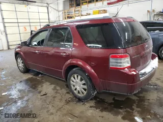 2008 Ford Taurus X Limited with VIN 1FMDK03W08GA12577, listed as a Copart auction lot 88160075 with 0 mi miles and Salvage Title. Bid and sale history available at carsss.com. Image 2.