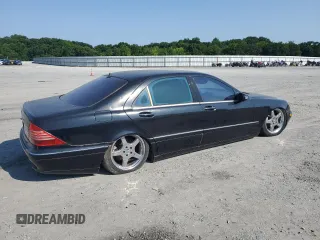 2003 Mercedes-Benz S 430 with VIN WDBNG70J83A351710, listed as a Copart auction lot 60496365 with Not provided miles and Salvage title. Bid and sale history available at DreamBid. Image 3.