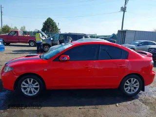 2008 Mazda 3 i Touring with VIN JM1BK12G081873689, listed as a IAAI auction lot 42066023 with 209,280 mi miles and . Bid and sale history available at carsss.com. Image 14.