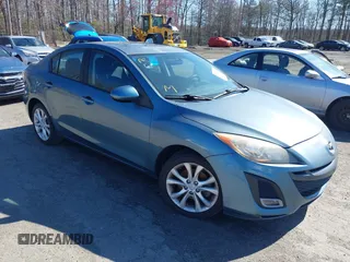 2011 Mazda Mazda3 s Sport with VIN JM1BL1U60B1375470, listed as a IAAI auction lot 41857811 with 173,360 mi miles. Bid and sale history available at carsss.com. Image 1.